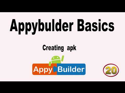 Creating apk appybulder basics sinhala 20