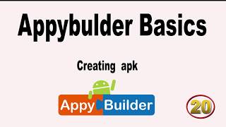 Creating apk appybulder basics sinhala 20