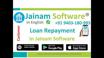 Loan Repayment Entries | EMI Collection & Partial Payment | Loan Management Software | JM Software