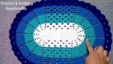 Crochet table runner /mat part - 1🦚 কুশিকাটার টেবিল রানার /ম্যাট/ওভেন কাভার/কুরুশের ম্যাট 🌿