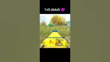 1v3 clutch 😈 Wait for end 😈#pubgmobile #bgmi #shorts #viralvideo #ytshorts
