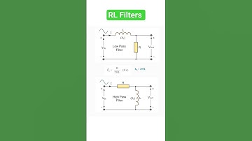Lowpass & Highpass RL Filters #electronicseducation #electronicsrd #filter