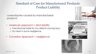 BBA Business Law: Module 4B, Part D - Negligence Torts & Professional Liability