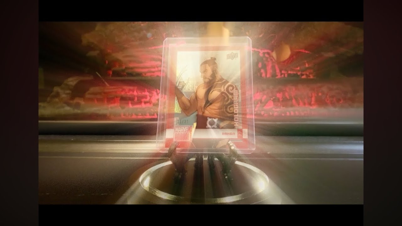 MARVEL DAKEN 2020-21 UPPER DECK MARVEL ANNUAL DAKEN HOLOGRAM PARALLEL 11/20