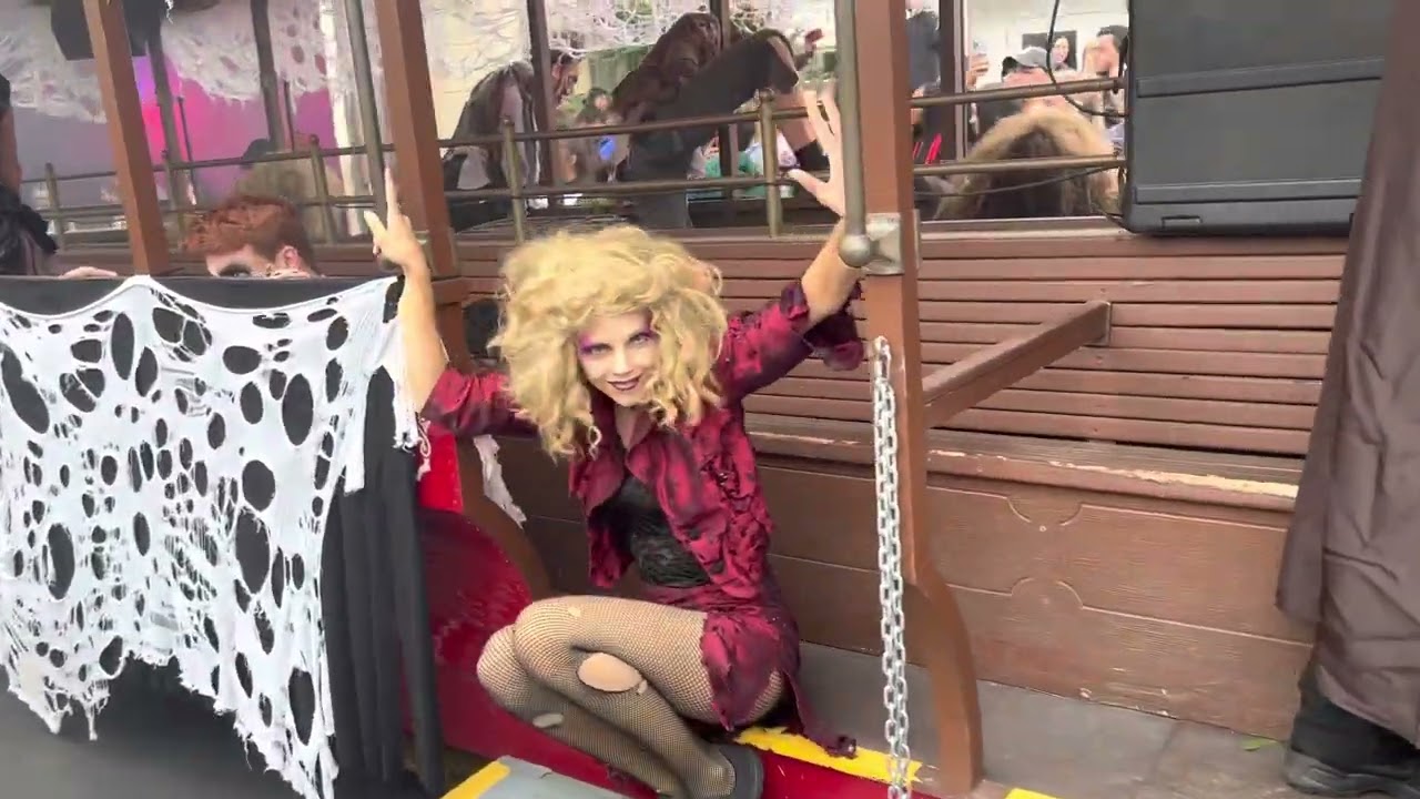 Six Flags Great America Fright Fest Uprising Parade Once Again! 9-24-22