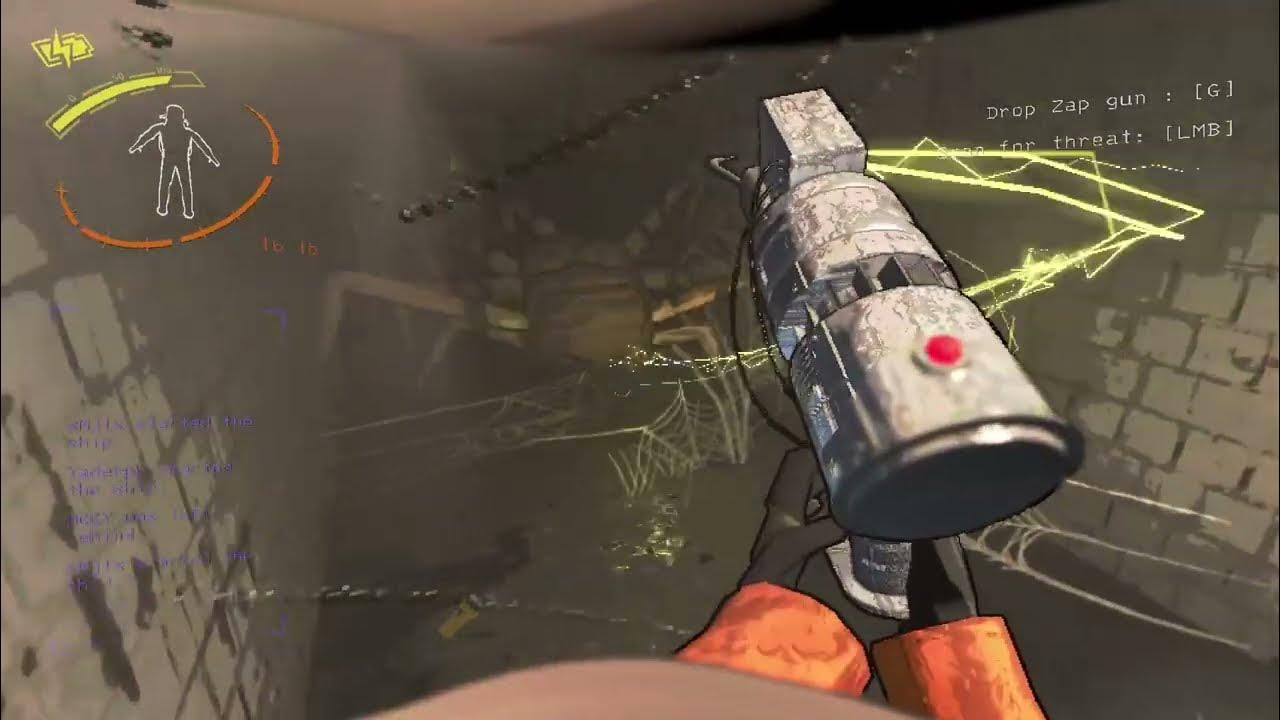 The First Time I Used The Zap Gun LETHAL Company YouTube