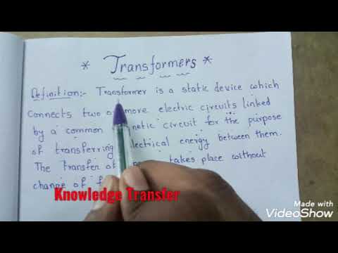वीडियो: ट्रांसफॉर्म का मूल शब्द क्या है?