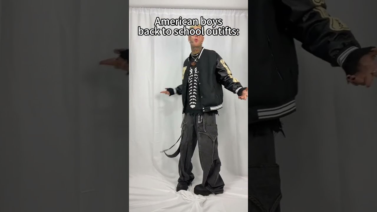 Boys Back To School Outfits US Vs EU Fashion Streetwearinspo Outfit Streetoutfit Streetwear
