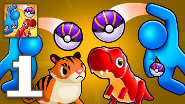 Zookemon: Cute Wild Pets - Gameplay Walkthrough Part 1 - Casual Games To Play (iOS, Android)