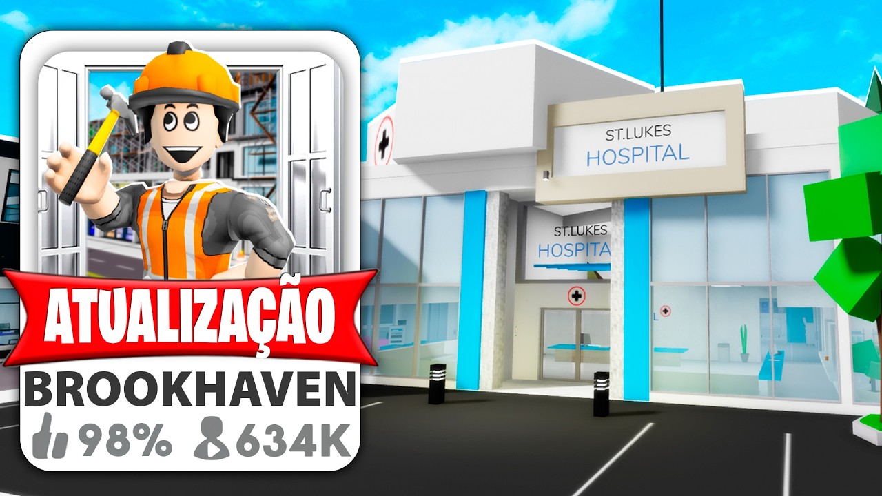 MELHOREI A NOVA ATUALIZAÇÃO do BROOKHAVEN!
