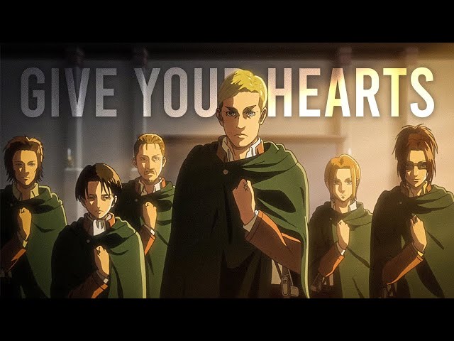 Give Your Heart to Shingeki no Kyojin (Attack on Titan) - The Wadas On Duty