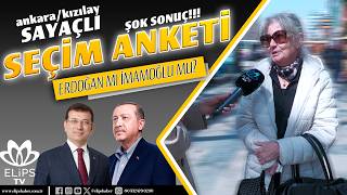 Erken Seçim Anketinde Büyük Fark Ankara Halkı Tepkili