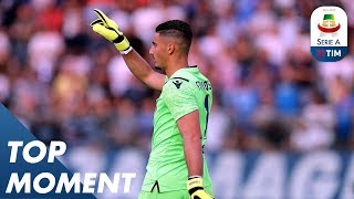 Outrageous Strakosha Save For Lazio Empoli 0-1 Lazio Top Moment Serie A