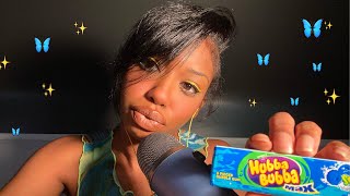 ASMR Ear to Ear Gum Chewing/ Intense Cupped Mouth Sounds (sleep,relax) Up-Close