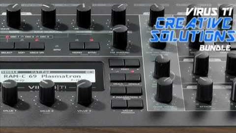 Virus Ti - Creative Solutions soundset (over 400 sounds) demo