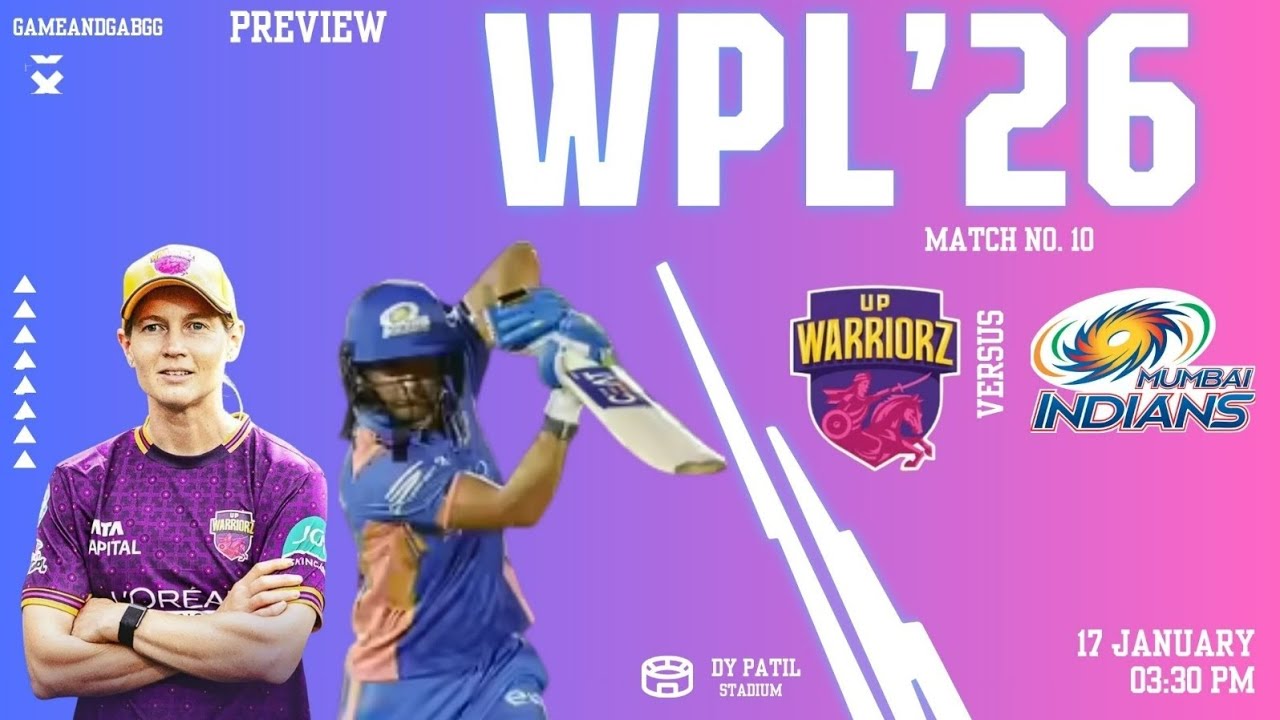 UPW-W vs MI-W Preview | WPL'26 Match 10 | Probable 11 and Predictions 