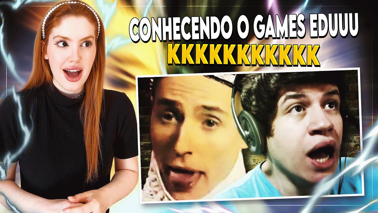 primeira vez reagindo ao Games EduUu kkkkkkkkkkkk | cortes da carolbalds