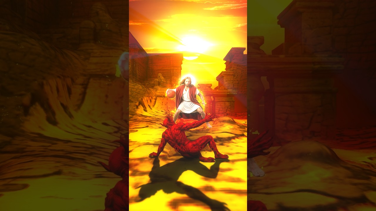 Jesus crossing up the devil - mmv edit