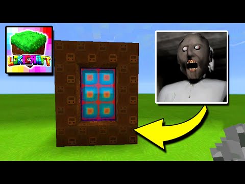 How To Make a PORTAL to the GRANNY HOUSE Dimension in LokiCraft
