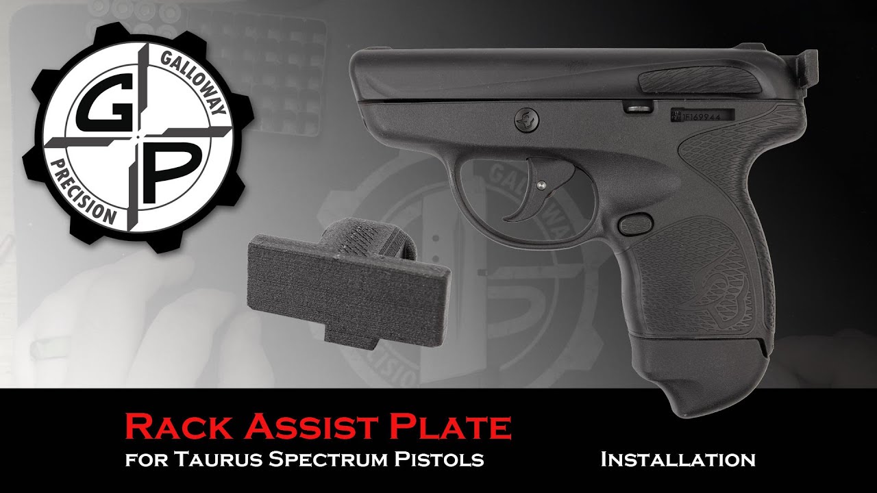 Taurus Spectrum Rack Assist Installation from Galloway Precision YouTube