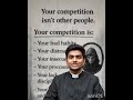 ur competition is with ur bad habits #motivation #shorts #viral #youtubeshorts #ytshorts #yt #god