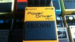 Boss Pedal Review 13: PW-2 Power Driver