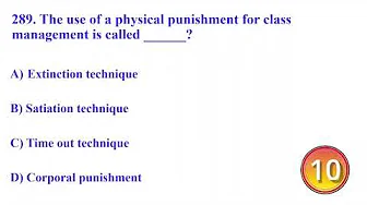 282 to 300 Pedagogy Quiz | Test Your Knowledge for Teaching Exams | Pedagogy MCQs with Answers
