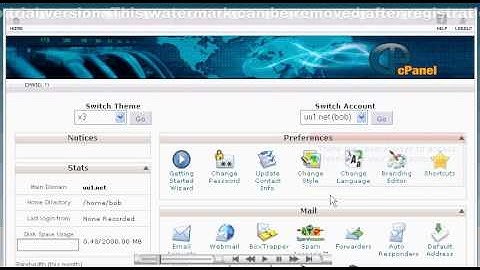 Cari.net -Managing WebMail in cPanel