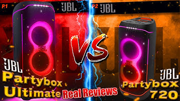 JBL Partybox 720 VS Ultimate Side By Side Comparison