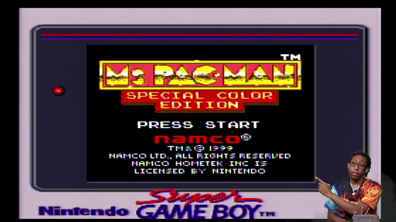 Remember This Game? Ms. Pac-Man Gameboy - YouTube