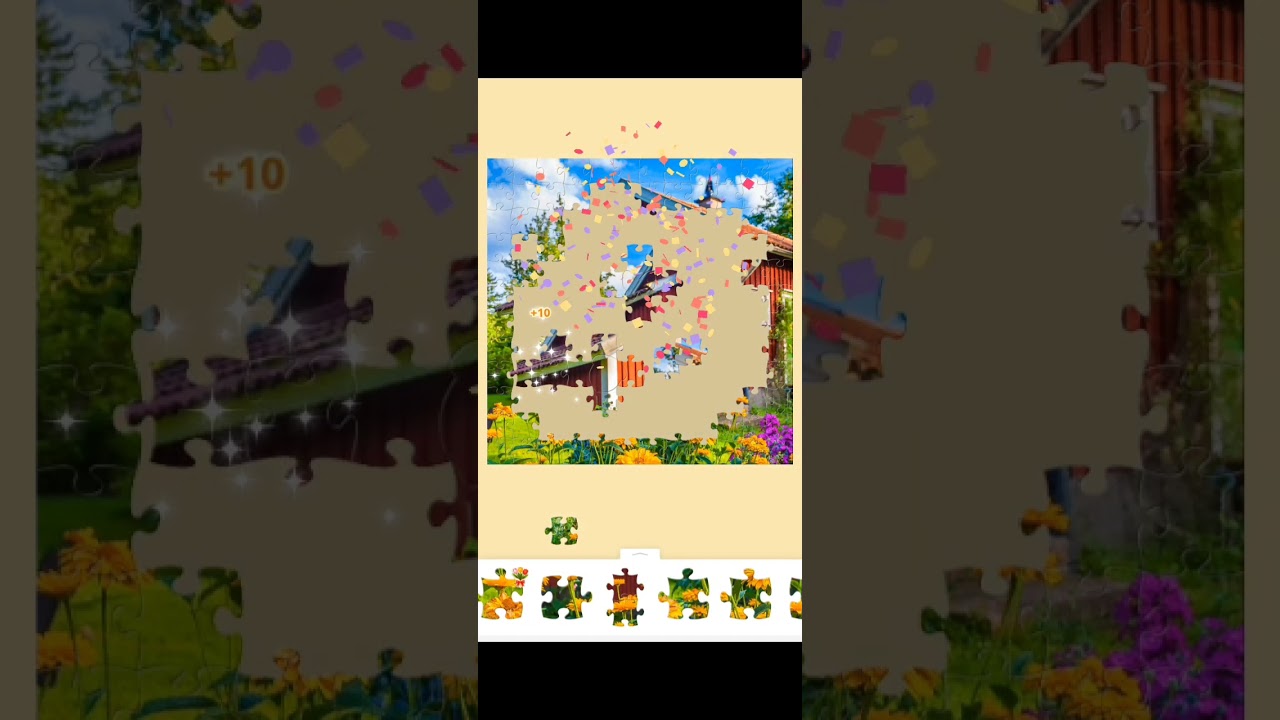 #beautiful house puzzle 🧩🧩💝