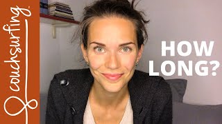 How Long Can You Stay With a Host? | Couchsurfing Tips