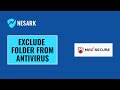 How To Exclude Files or Folder From Being Scanned In Max Secure Total Security | Nesark
