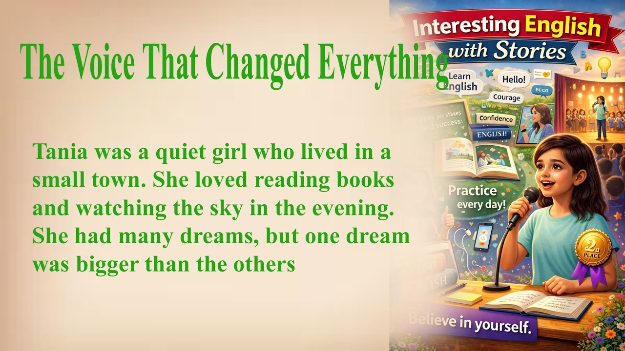 Interesting English with Stories | Improve Your English. Spoken English Practice.