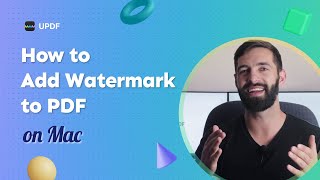 How to Add Watermark to PDF on Mac | UPDF