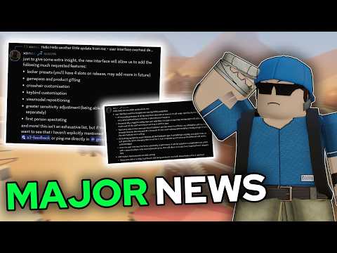 UI Overhaul LEAKS SOON, *SETTINGS* OVERHAUL, GIFTING, ANTICHEAT AND MORE... (Roblox Arsenal)