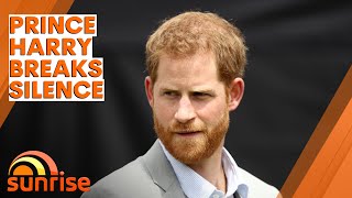 Prince Harry BREAKS SILENCE From London Before Reunion With Prince William | Sunrise Prince Harry BREAKS SILENCE From London Before Reunion With Prince William | Sunrise