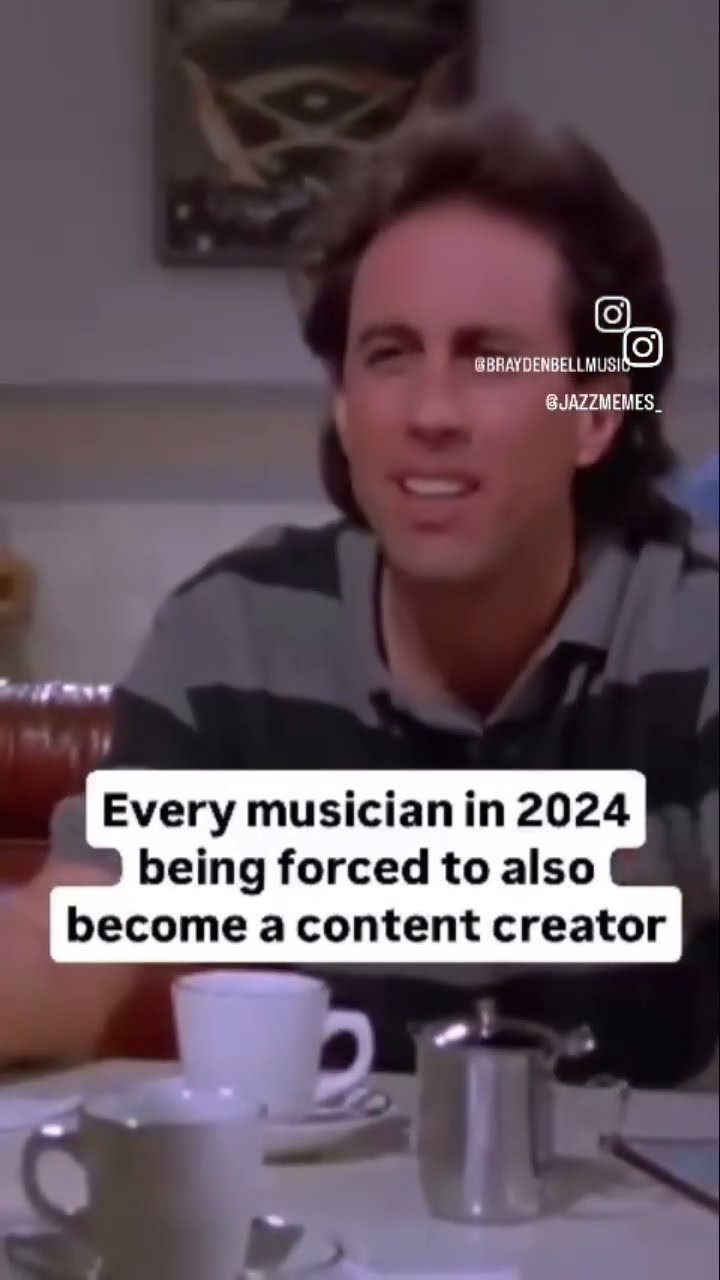 Content, content, content ? I don’t want to do a TikTok dance, I want to be on stage