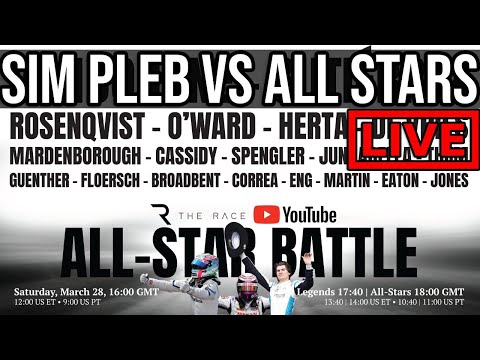 Sim Racing Pleb Tries To Beat Real Racing Drivers...AGAIN - Sim Racing Pleb Tries To Beat Real Racing Drivers...AGAIN