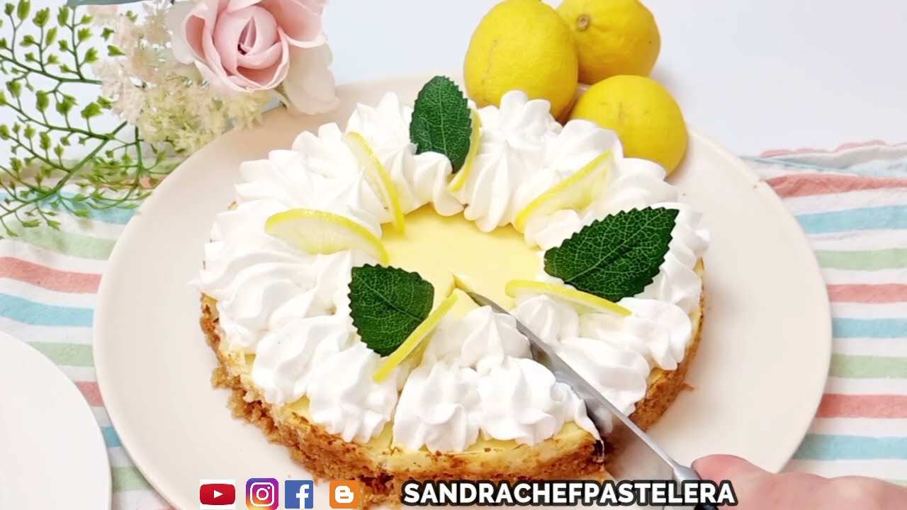 Tarta de LIMON y MERENGUE SIN AZÚCAR y LIGHT |3 recetas en 1