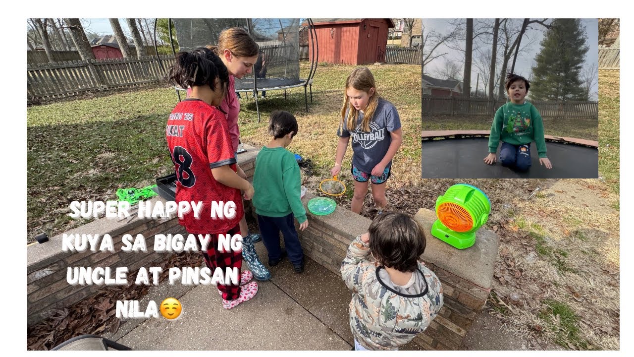 BUHAY STAY AT HOME MOM SA 🇺🇸|MAY BISITA | HAPPY SA BINIGAY NG UNCLE NILA| LUTO TAYO NG TOFU 