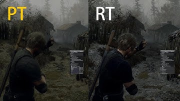 Resident Evil 4 Hybrid Path Tracing