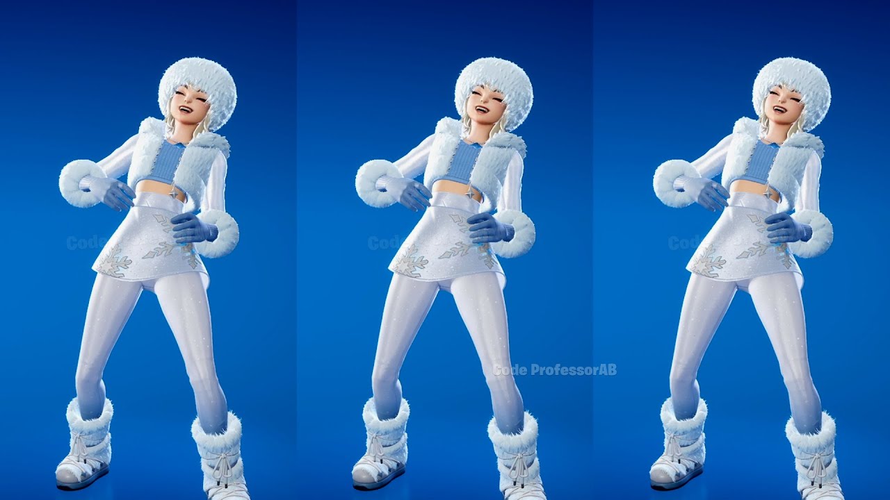 Fortnite Laugh It Up Emote With Alpine Lexa Skin Thicc 🍑😜🥵