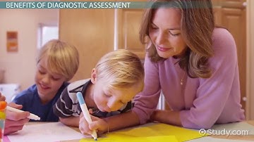 What is Diagnostic Assessment    Definition & Examples   Video & Lesson Transcript   Study com