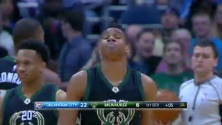 Giannis Antetokounmpo Puts Up Monster Triple Double