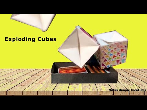 Exploding Cubes | DIY