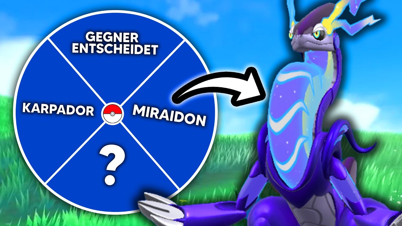 Das Glücksrad entscheidet unsere Pokémon - dann kämpfen wir! / mit @Raizor