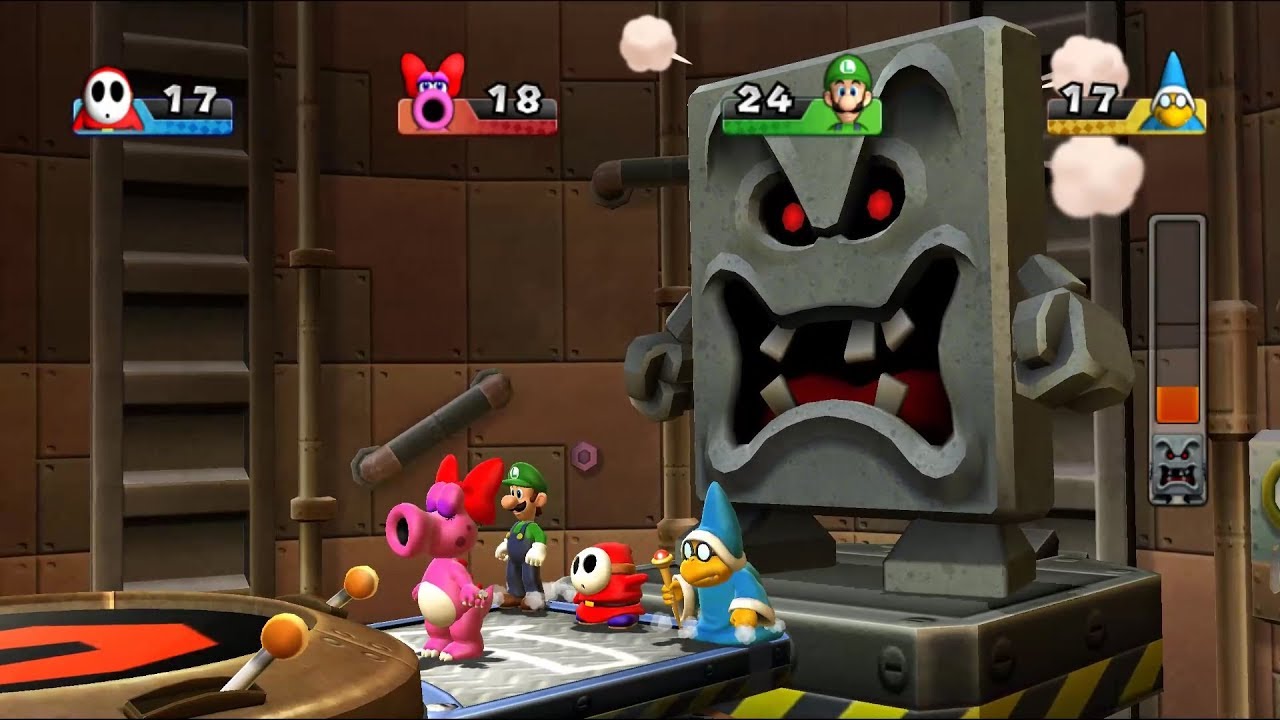 Mario Party 9 Blooper Beach Party #52 (Player Master Difficult) Mario Gaming