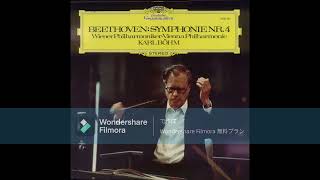 [High Quality🌟] Ludwig van Beethoven - Symphony No. 4 , Op. 60 / Karl Böhm & Wiener Philharmoniker