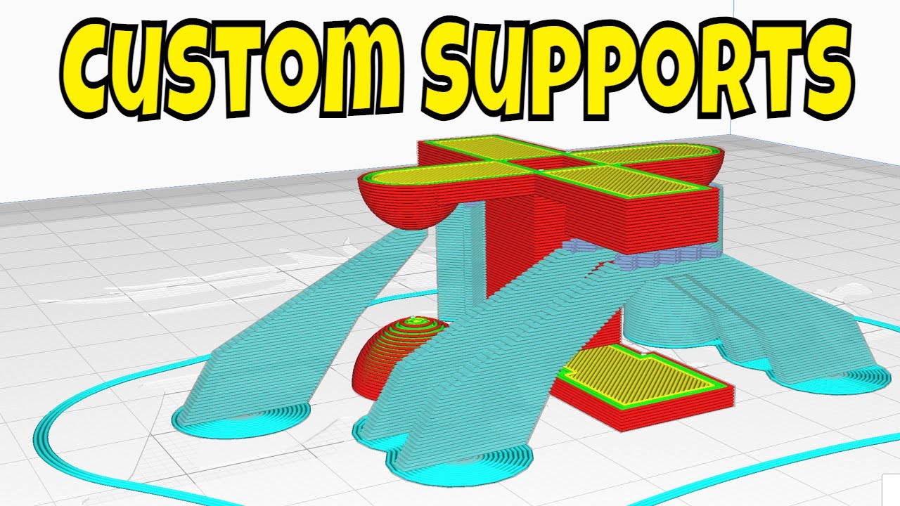 New Unique Custom Supports in Cura Slicer - YouTube.
